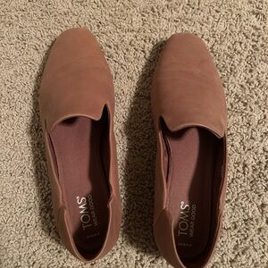 Toms Women's Brown Slip-On Flats